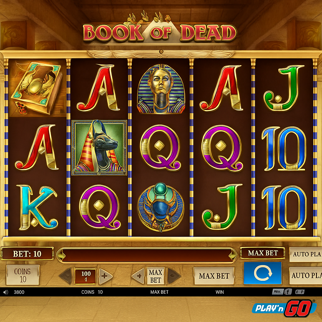 EuropeFortunePlay - Book of Dead Slot Game