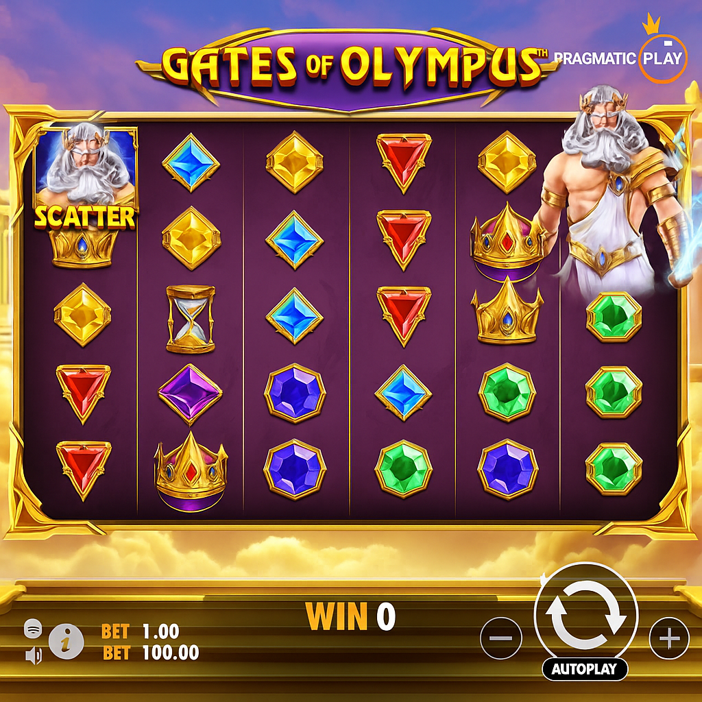 EuropeFortunePlay - Gates of Olympus Slot Game - Pragmatic Play